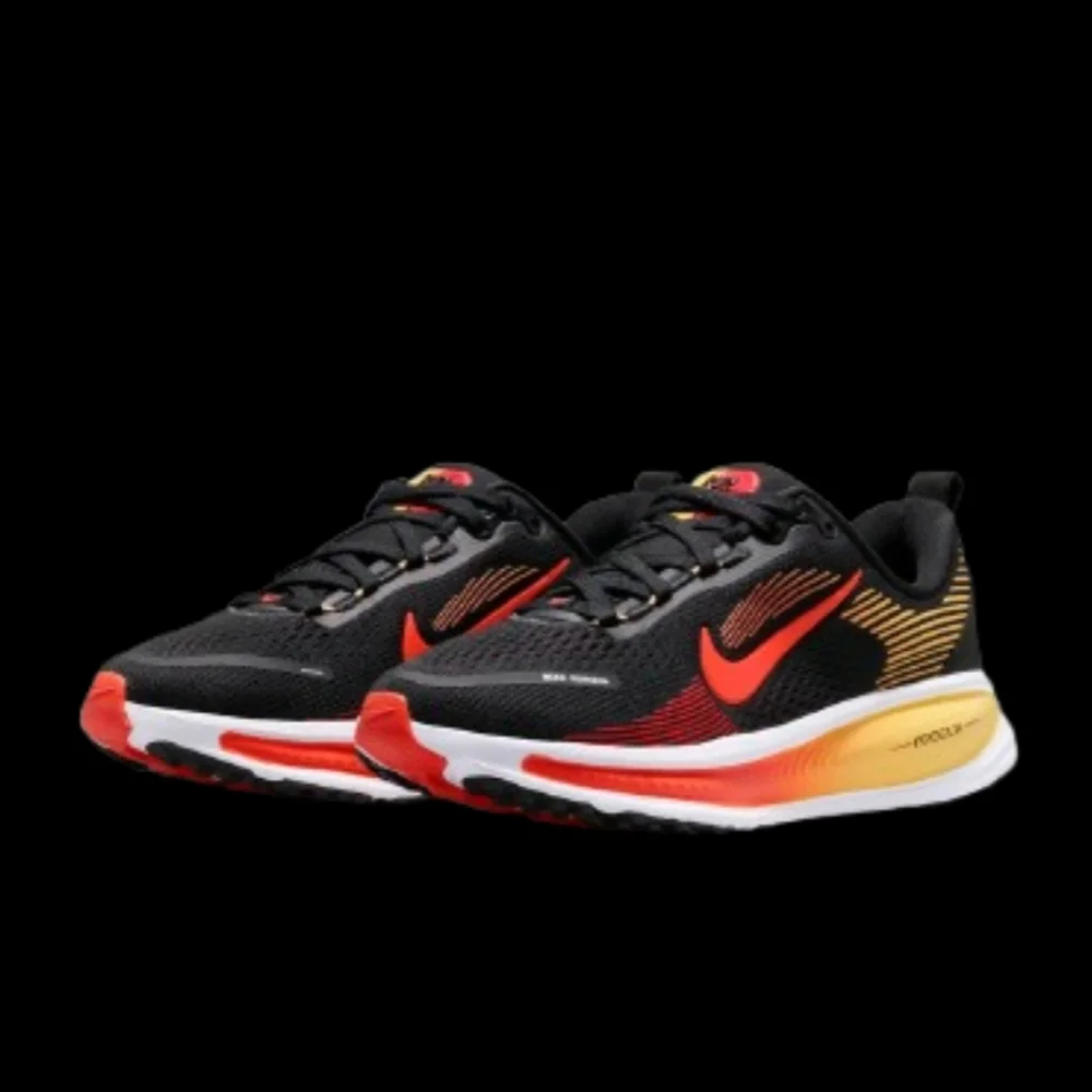 Nike Air Zoom Vomero 18 Running Womens/Kids Black Crimson Topaz Gold